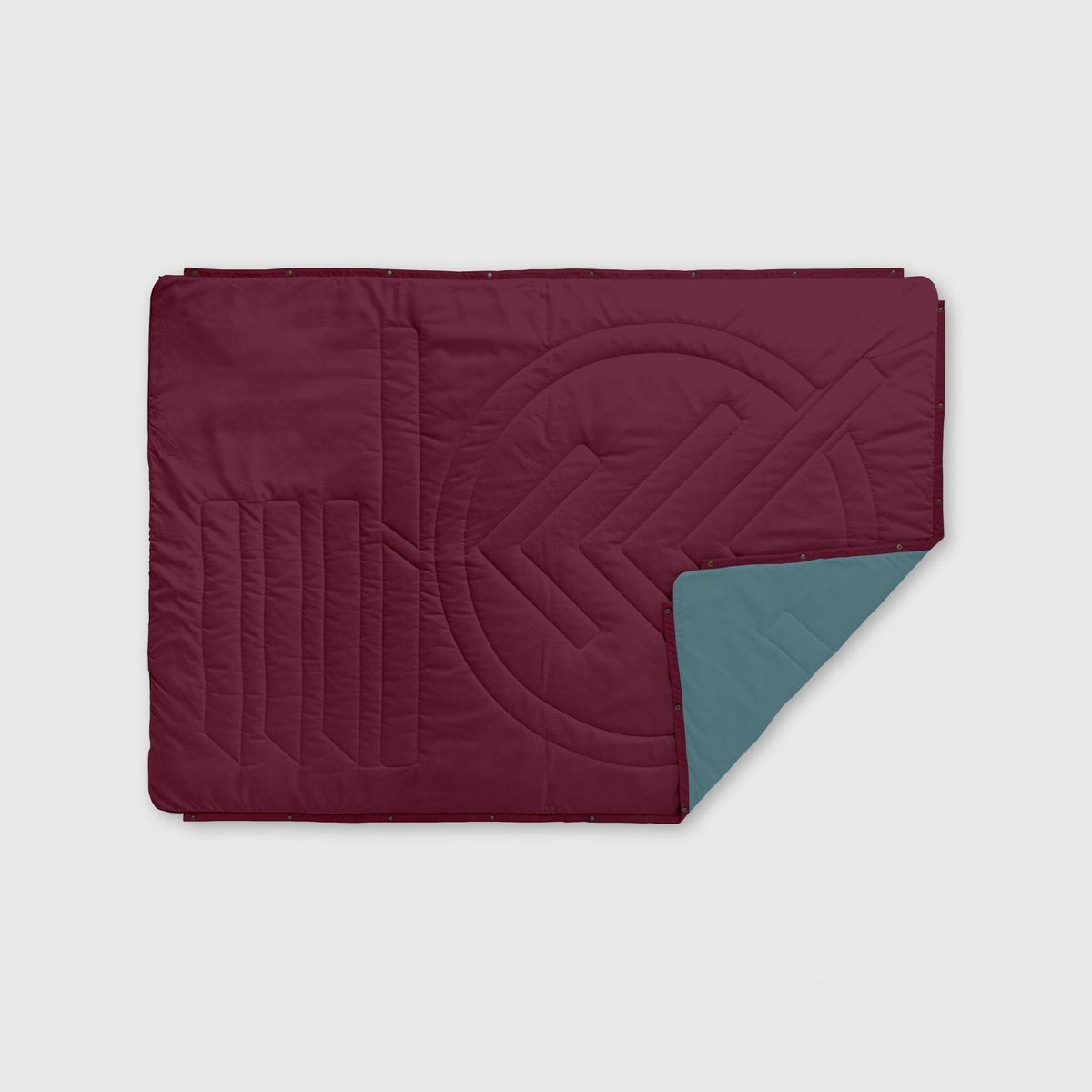 VOITED Recycled Ripstop Outdoor Camping Blanket - Cardinal / Arctic Blankets VOITED