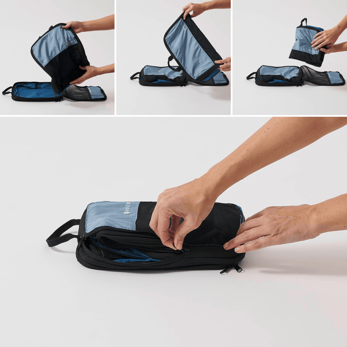 VOITED Travel Packing Cubes - Mountain Spring/Blue Steel Accessories VOITED
