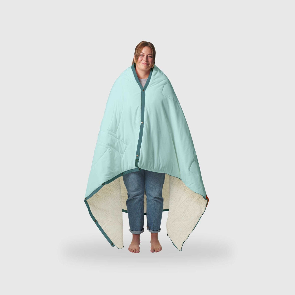 VOITED CloudTouch® Indoor/Outdoor Camping Blanket - Blue Mountain Blankets VOITED