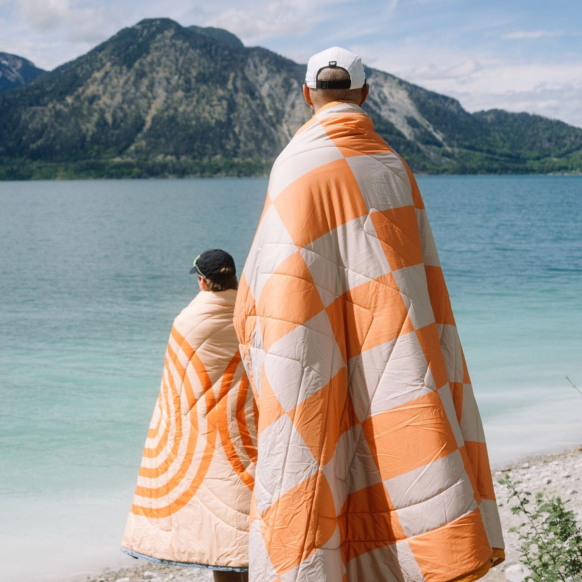 VOITED Fleece Outdoor Camping Blanket - Suns Out Blankets VOITED