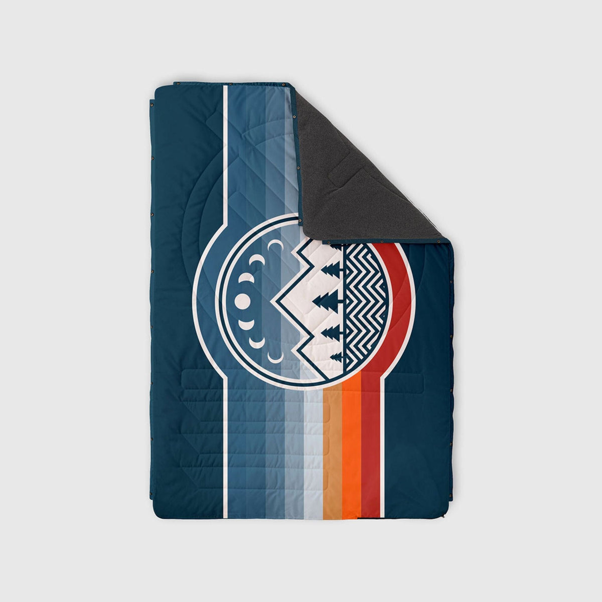 VOITED Fleece Outdoor Camping Blanket - Camp Vibes Two Blankets VOITED