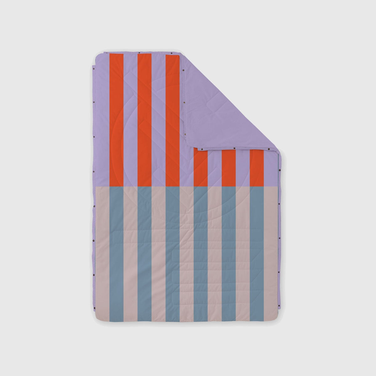 VOITED Recycled Ripstop Outdoor Camping Blanket - Arctic Mist/Digital Lavender Blankets VOITED