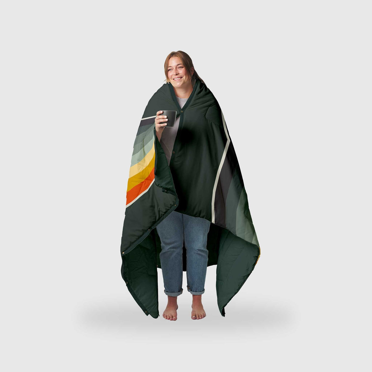 VOITED Recycled Ripstop Outdoor Camping Blanket - Camp Vibes / Greengabel Blankets VOITED