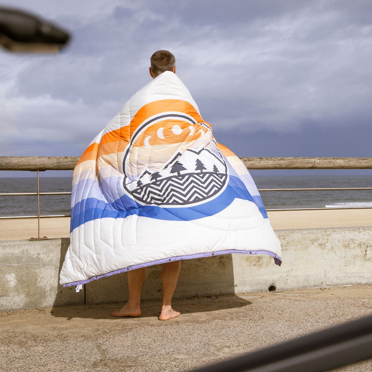 VOITED Recycled Ripstop Outdoor Camping Blanket - Camp Vibes Powder/Lavender Blankets VOITED