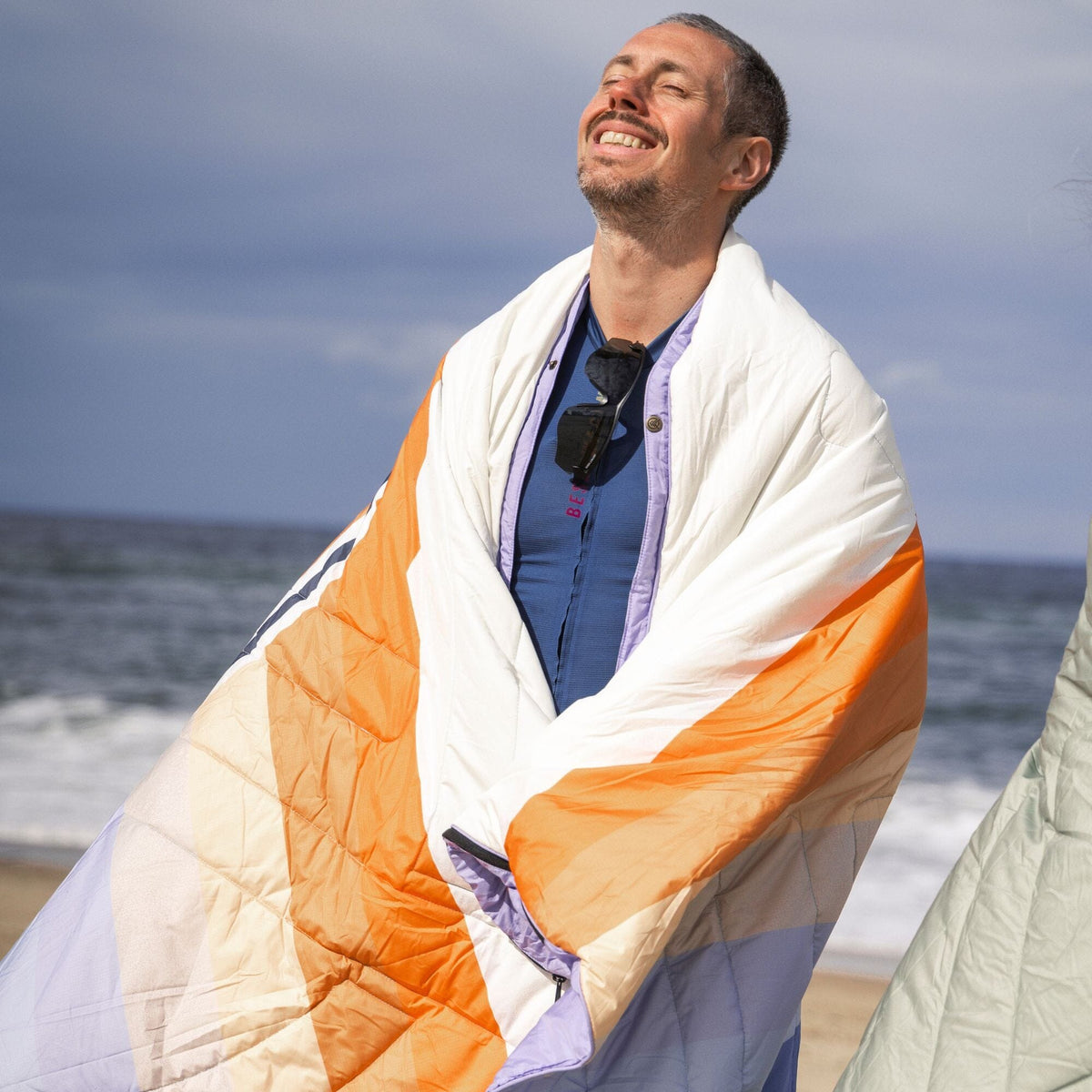 VOITED Recycled Ripstop Outdoor Camping Blanket - Camp Vibes Powder/Lavender Blankets VOITED