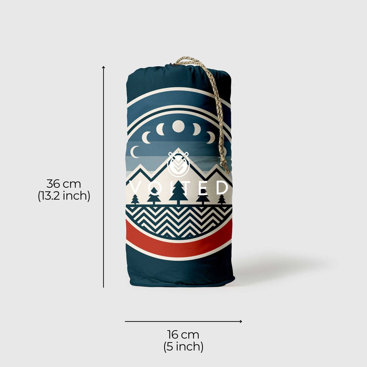 VOITED Recycled Ripstop Outdoor Camping Blanket - Camp Vibes Two Blankets VOITED