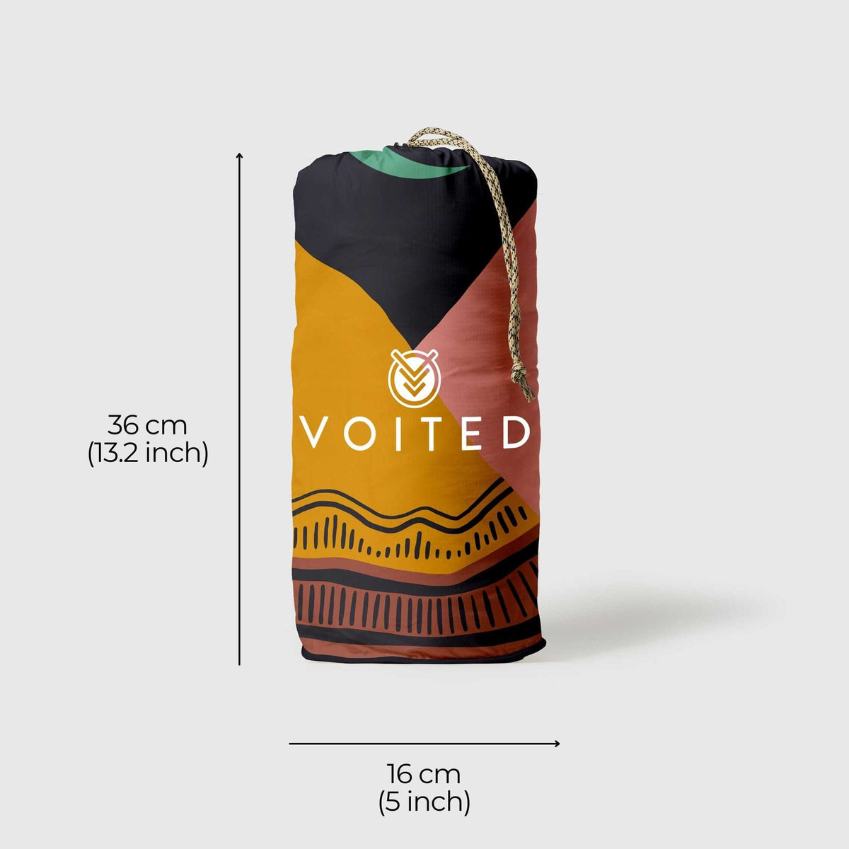 VOITED Recycled Ripstop Outdoor Camping Blanket - Earth Blankets VOITED