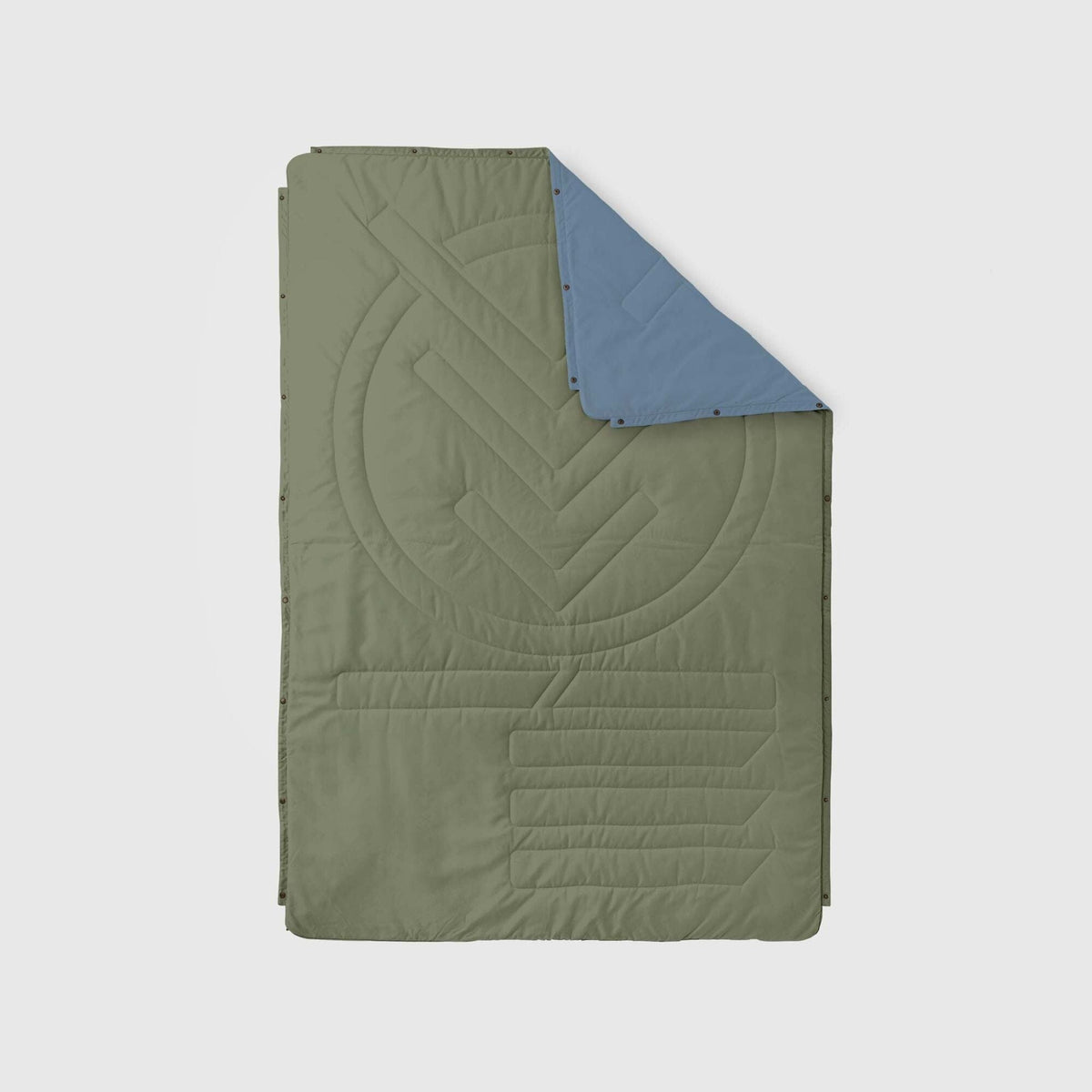 VOITED Recycled Ripstop Outdoor Camping Blanket - Olive/Mountain Spring Blankets VOITED