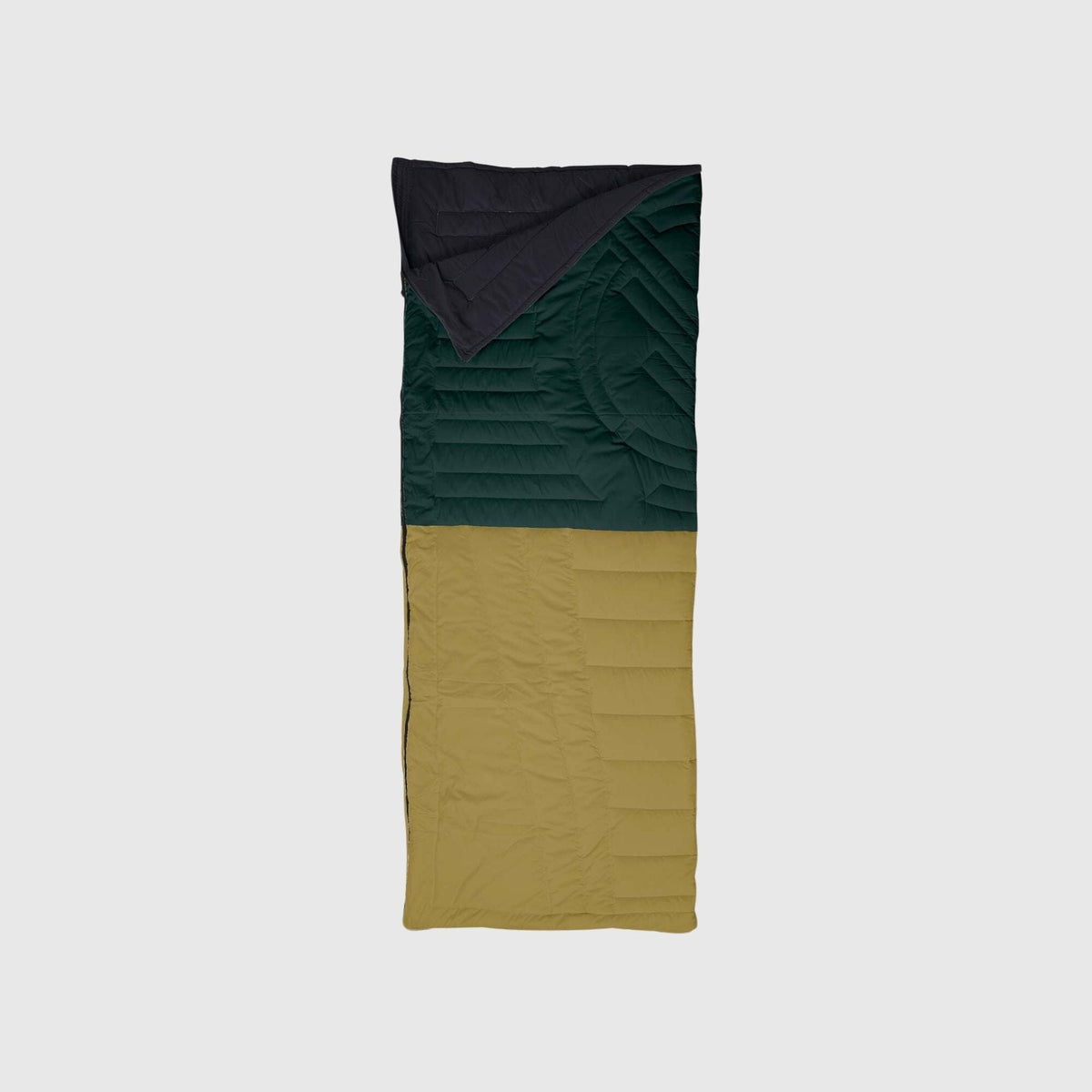 VOITED Slumber Zip Sack Blanket - Green Gabels / Dusty Sand Blankets VOITED EU