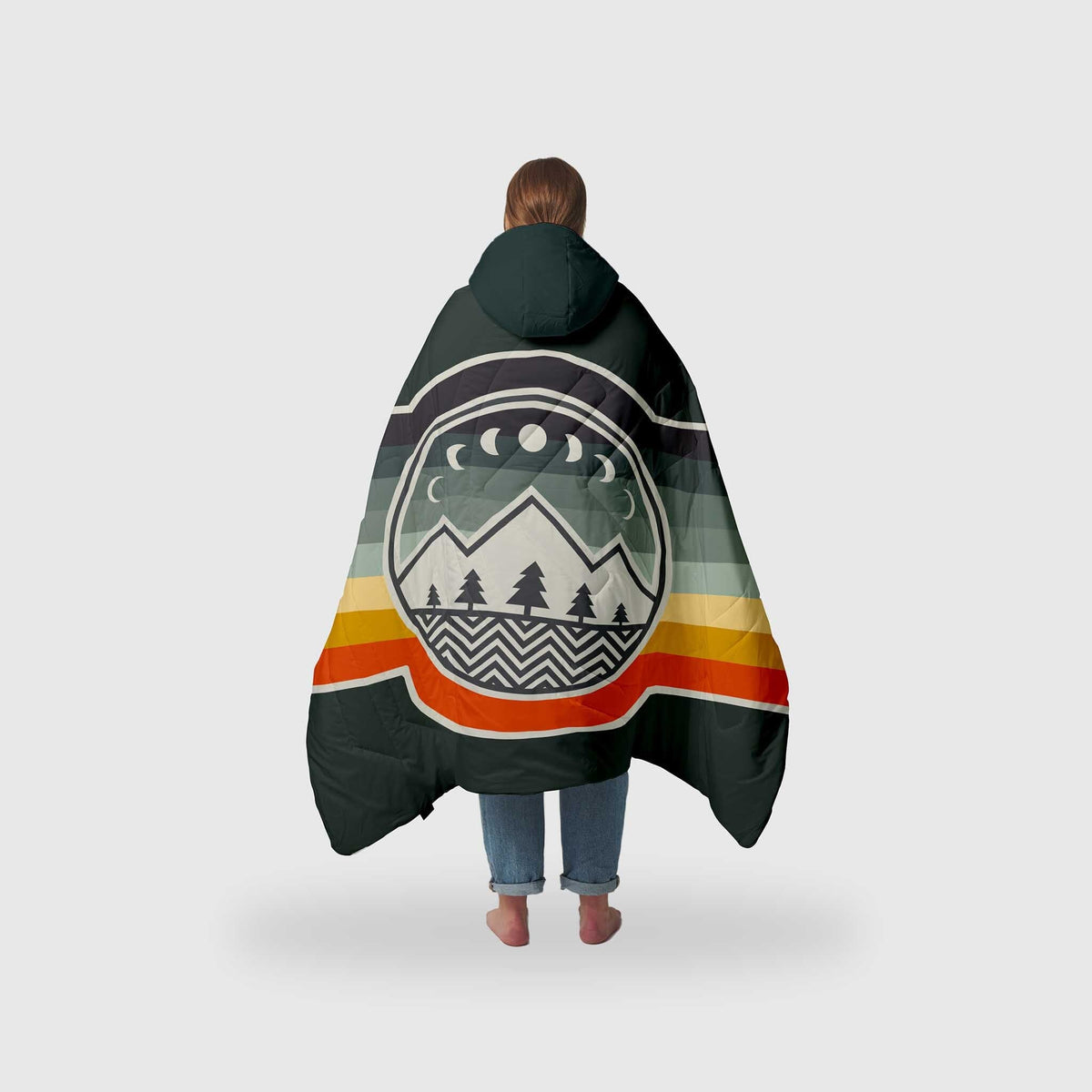 VOITED Recycled Ripstop Travel Blanket - Camp Vibes / Greengabel Blankets VOITED