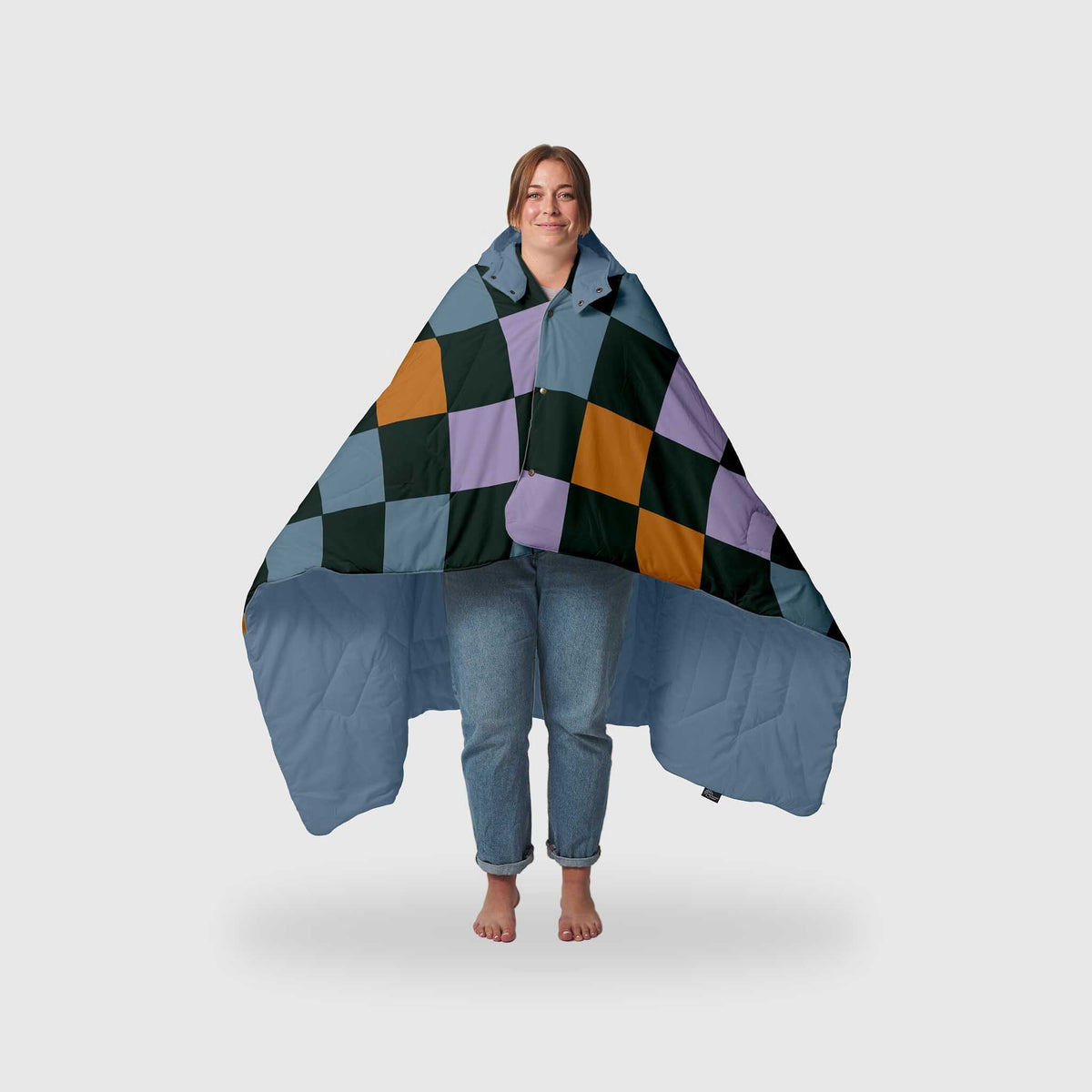 VOITED Recycled Ripstop Travel Blanket - Cheeckers Blankets VOITED