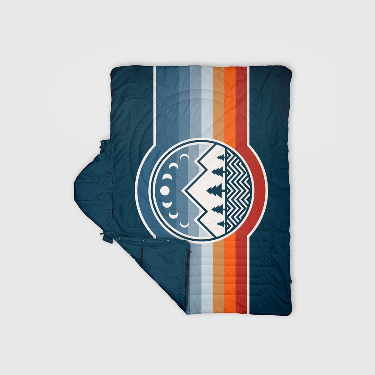 VOITED Recycled Ripstop Travel Blanket - Camp Vibes Two Blankets VOITED