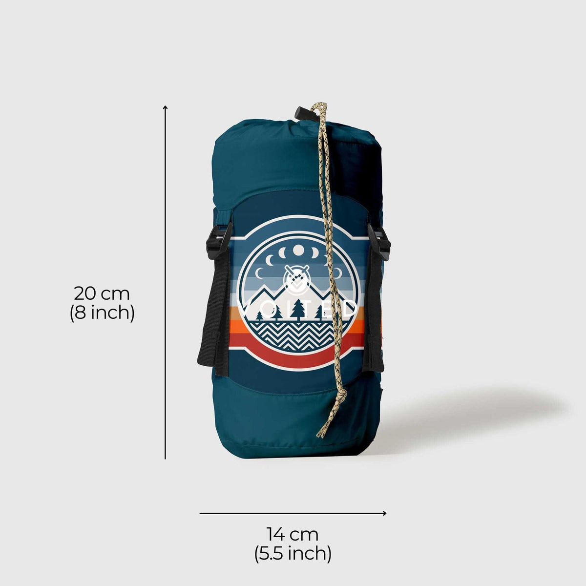 VOITED Recycled Ripstop Travel Blanket - Camp Vibes Two Blankets VOITED