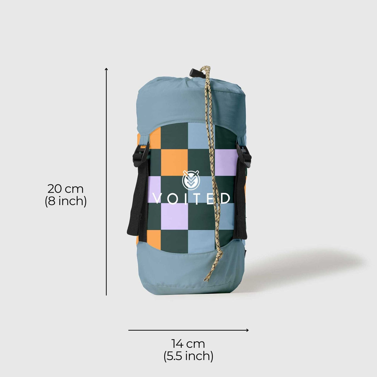 VOITED Recycled Ripstop Travel Blanket - Cheeckers Blankets VOITED