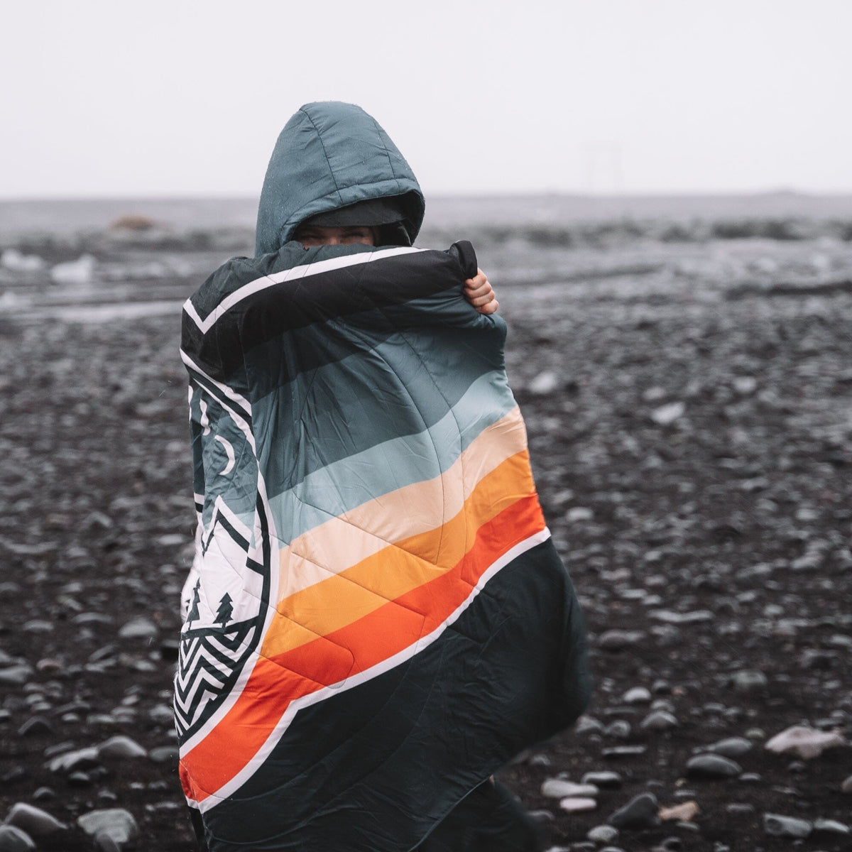 VOITED Recycled Ripstop Travel Blanket - Camp Vibes / Greengabel Blankets VOITED