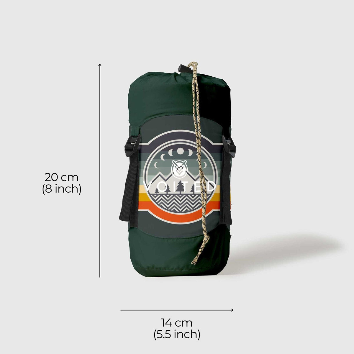 VOITED Recycled Ripstop Travel Blanket - Camp Vibes / Greengabel Blankets VOITED