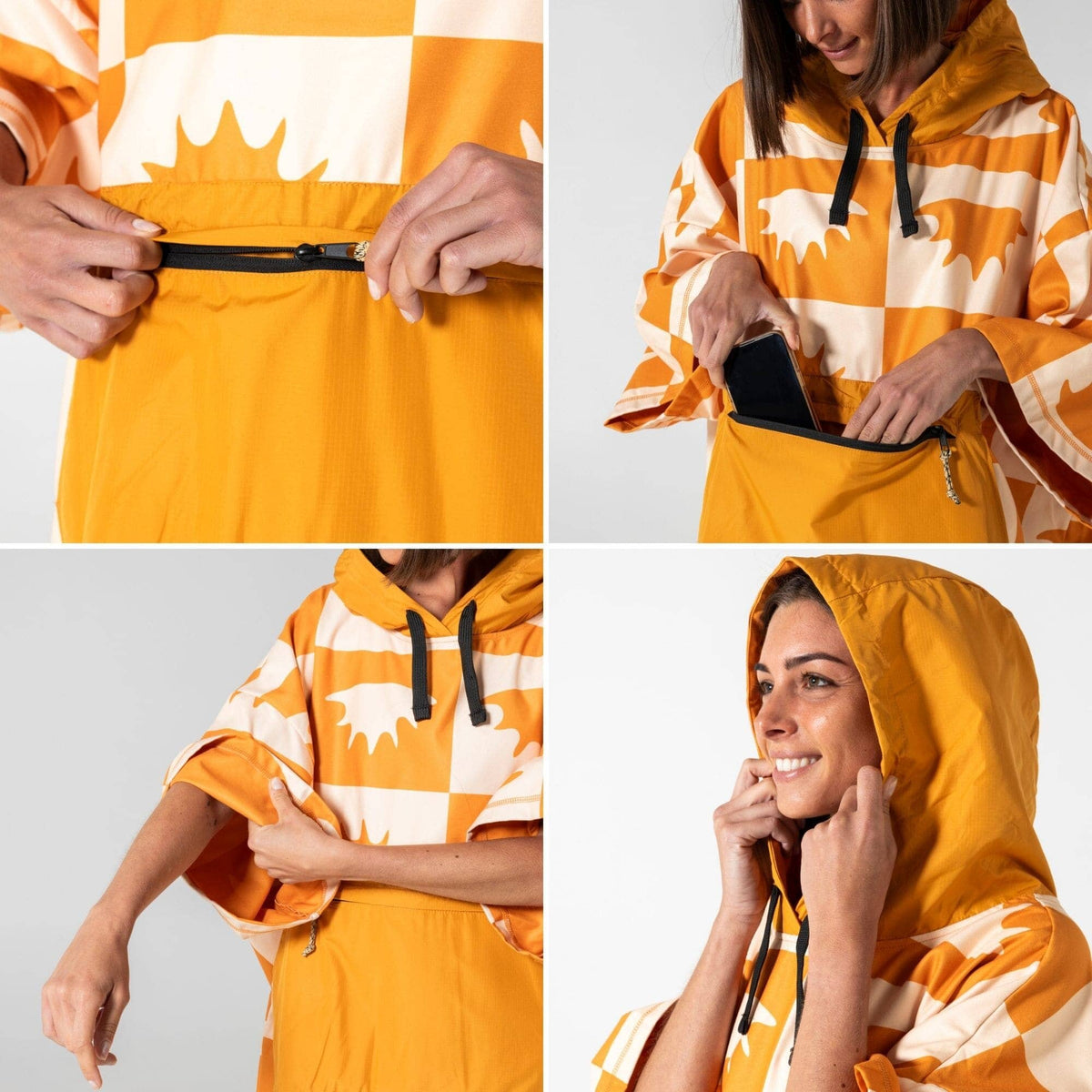VOITED Micro Fleece Poncho - Concha Changewear VOITED