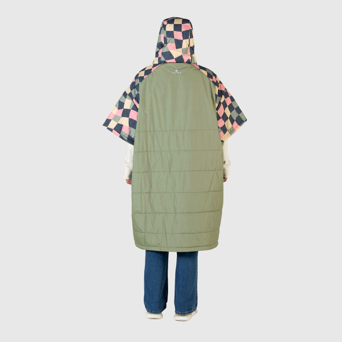 VOITED 3rd Edition Outdoor Poncho for Surfing, Camping, Vanlife & Wild Swimming - Wavecheck Changewear VOITED