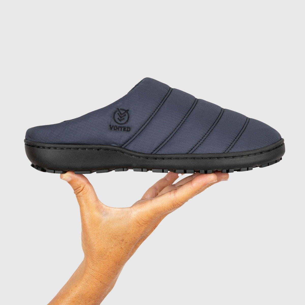 VOITED Soul Slipper - Lightweight, Indoor/Outdoor Camping Slippers - Graphite Footwear VOITED