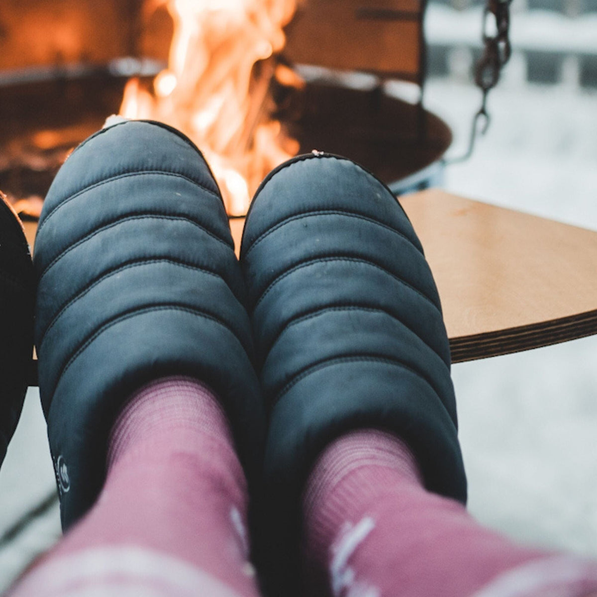 VOITED Soul Slipper - Lightweight, Indoor/Outdoor Camping Slippers - Graphite Footwear VOITED
