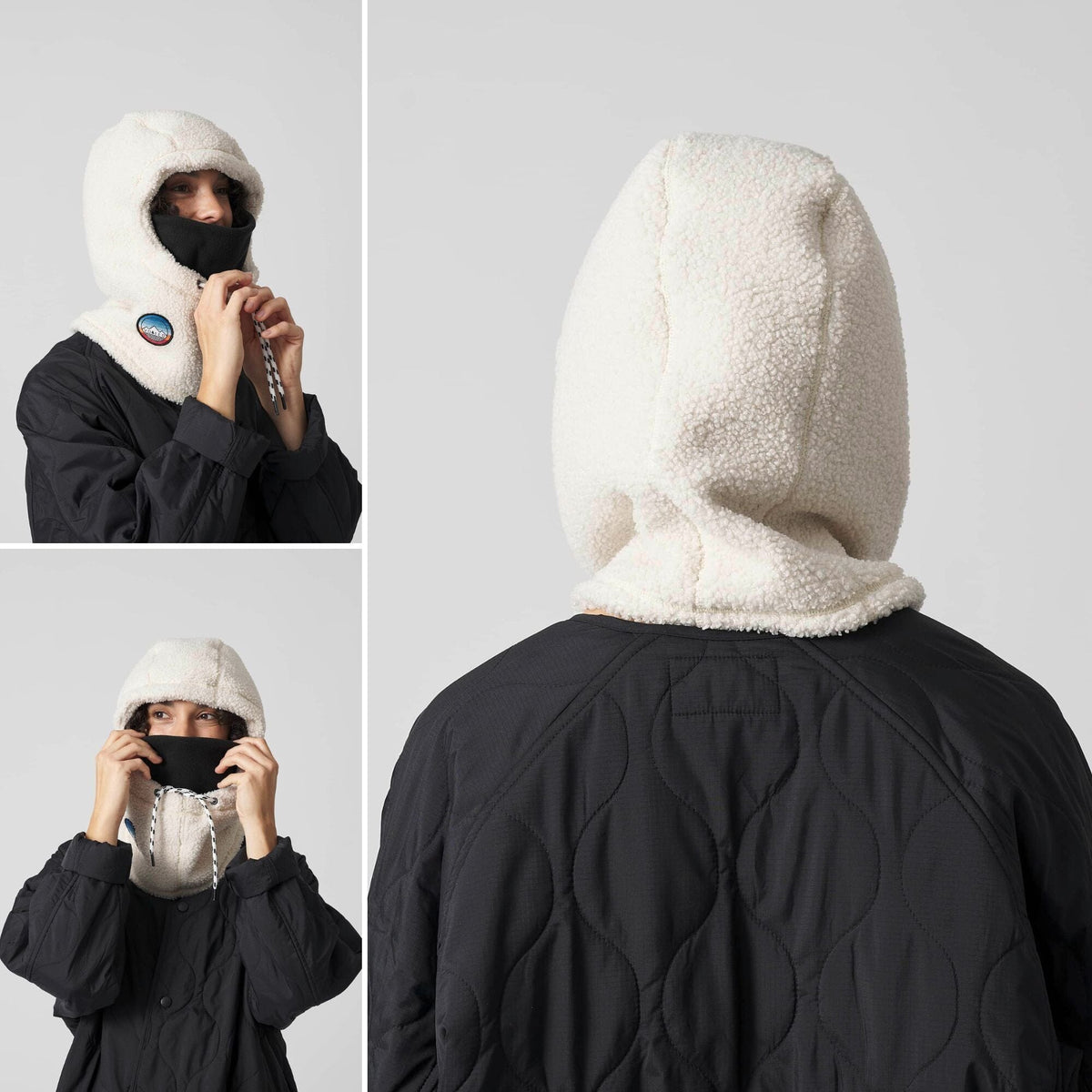 VOITED Polar Fleece Hood - Birch Accessories VOITED