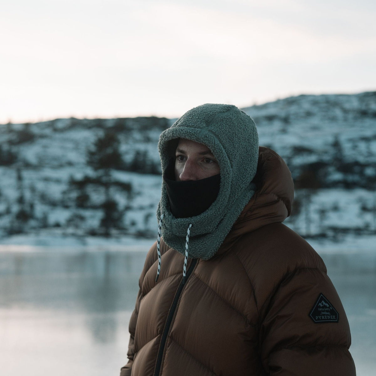 VOITED Polar Fleece Hood - Pistachio Accessories VOITED