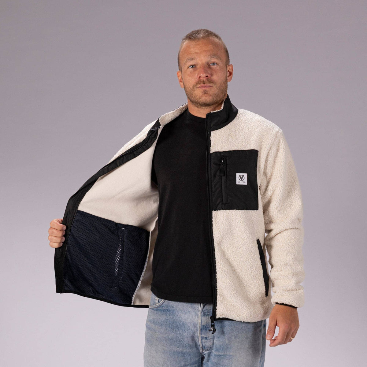 VOITED Sherpa Fleece Full Zip Apparel VOITED