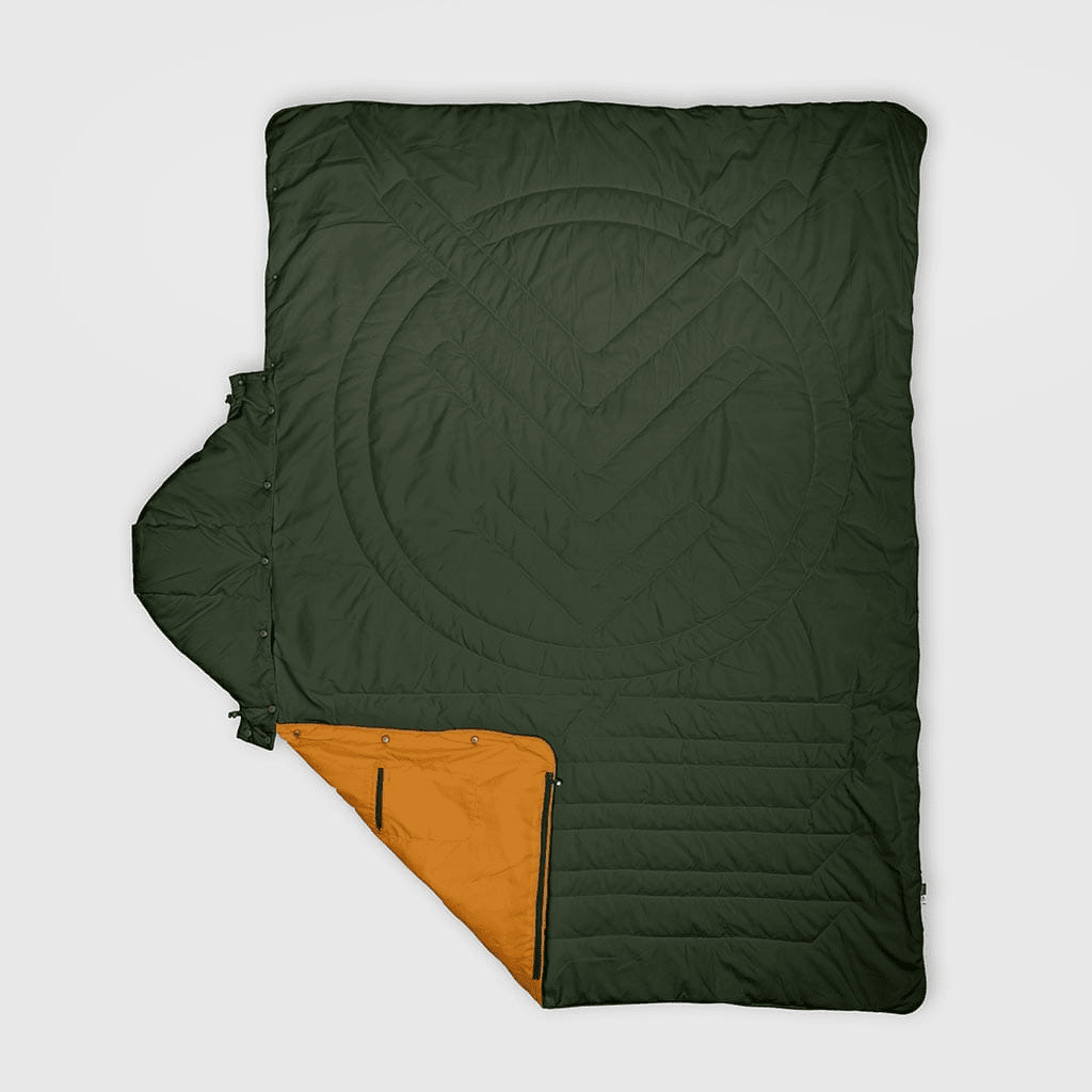 VOITED Recycled Ripstop Travel Blanket - Tree Green / Desert Blankets VOITED