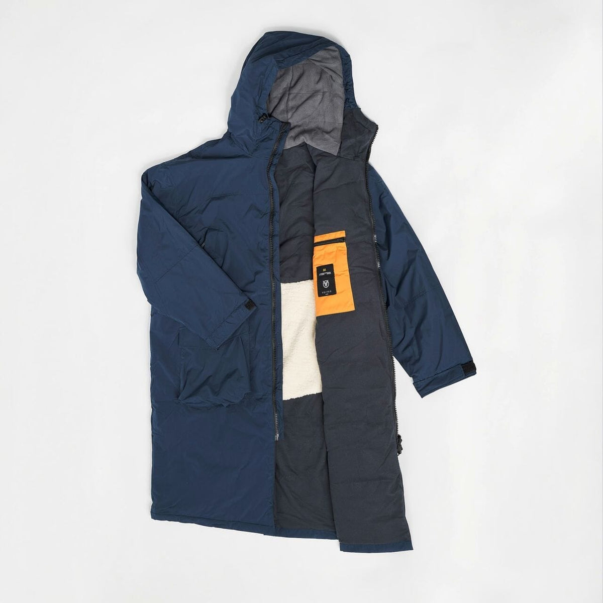 VOITED 2nd Edition Outdoor Changing Robe & Drycoat for Surfing, Camping, Vanlife & Wild Swimming - Ocean Navy Changewear VOITED