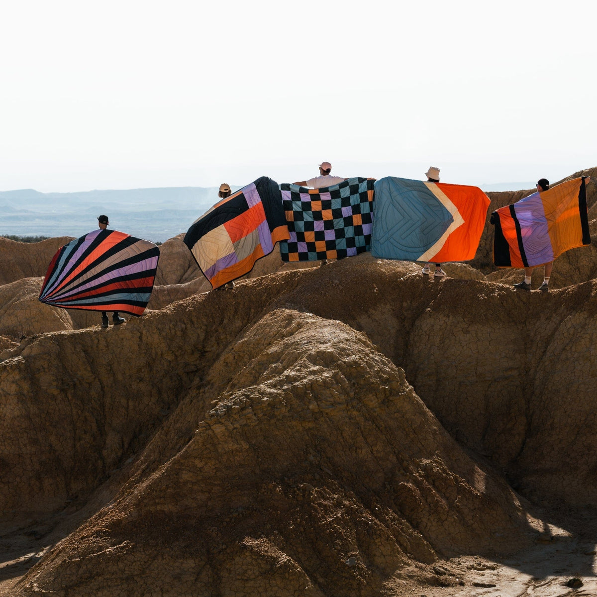 VOITED Fleece Outdoor Camping Blanket - Beams Blankets VOITED