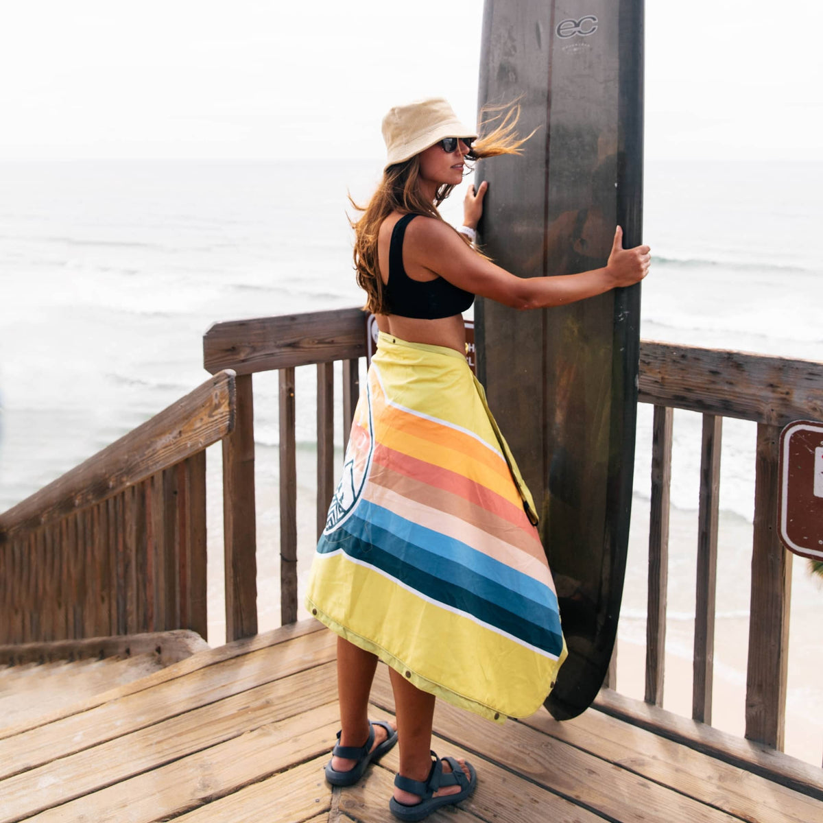 VOITED Picnic & Beach Original Blanket - Camp Vibes / Pistachio Blankets VOITED