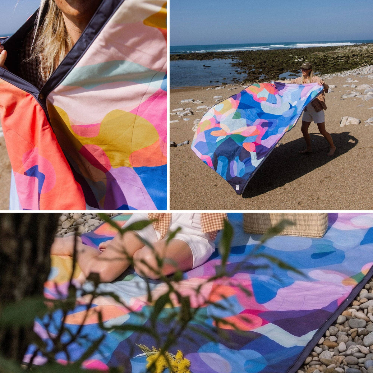 VOITED Compact Picnic & Beach Blanket - Beyond Real Blankets VOITED 