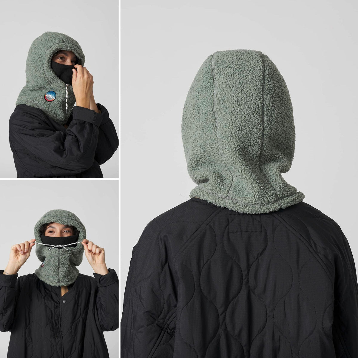 VOITED Polar Fleece Hood - Pistachio Accessories VOITED 