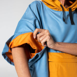 VOITED Micro Fleece Poncho - Mountain Spring/Sundial Changewear VOITED 