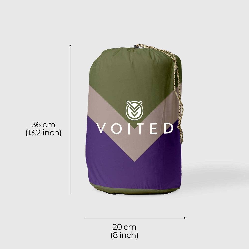 VOITED CloudTouch® Indoor/Outdoor Camping Blanket - Light Forest