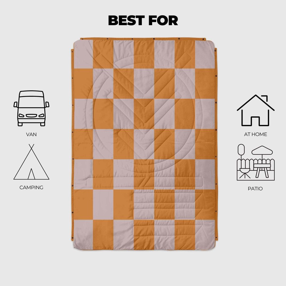 VOITED CloudTouch® Indoor/Outdoor Camping Blanket - Suns Out