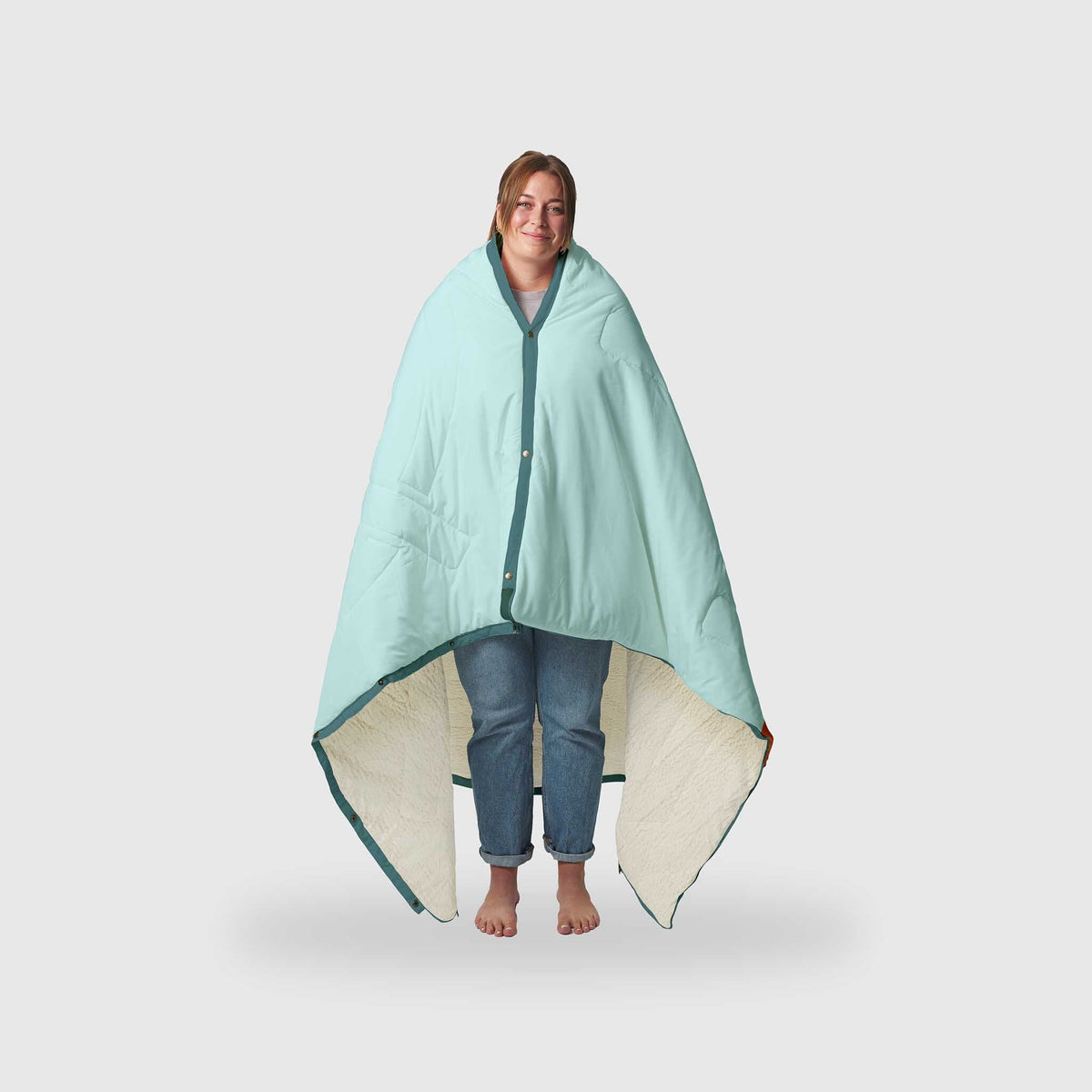 VOITED CloudTouch® Indoor/Outdoor Camping Blanket - Blue Mountain Blankets VOITED 