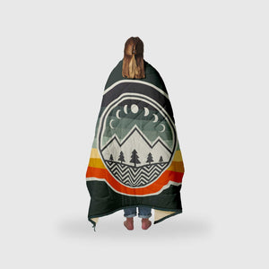 VOITED CloudTouch® Indoor/Outdoor Camping Blanket - Camp Vibes / Greengabel Blankets VOITED 