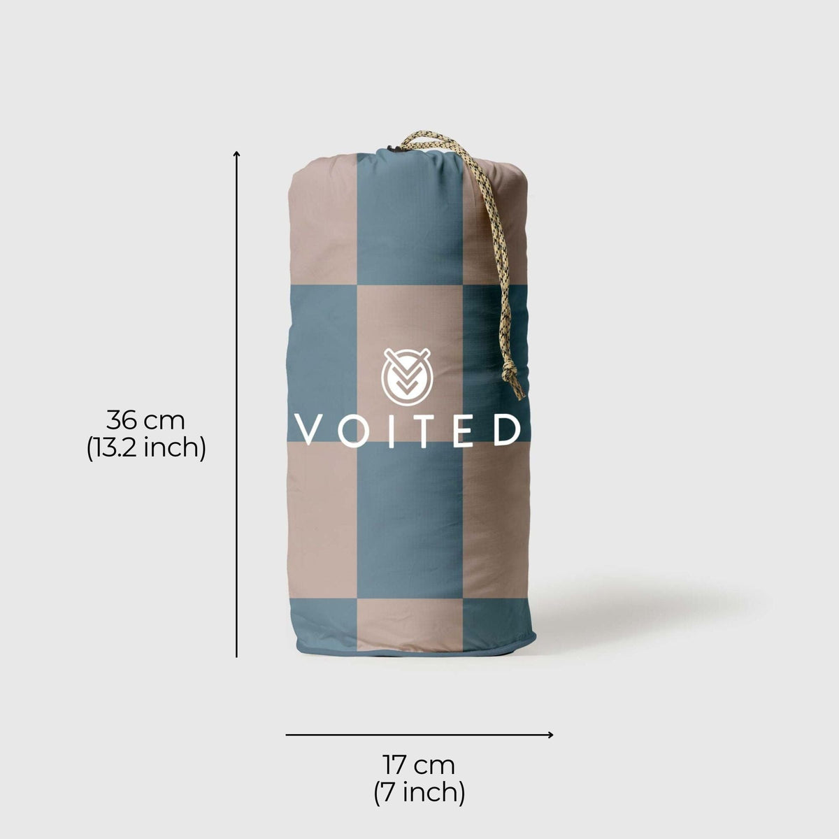 VOITED Fleece Outdoor Camping Blanket - Blue Dancer Blankets VOITED 