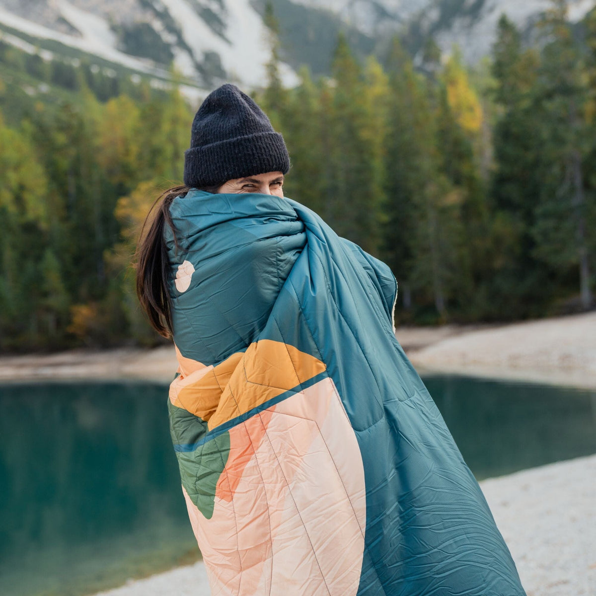 VOITED Fleece Outdoor Camping Blanket - Day & Night Blankets VOITED 