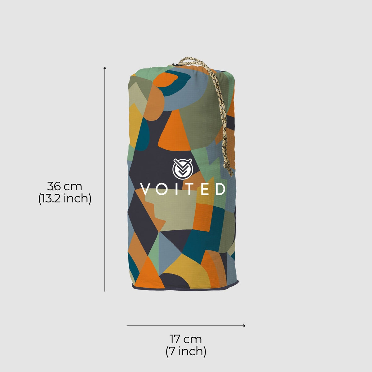 VOITED Fleece Outdoor Camping Blanket - Farmers Market Blankets VOITED 
