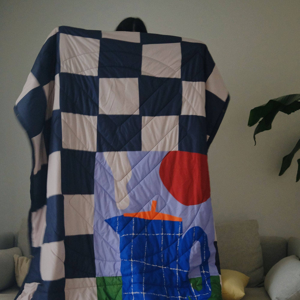 VOITED Fleece Outdoor Camping Blanket - Snack Mate Blankets VOITED 