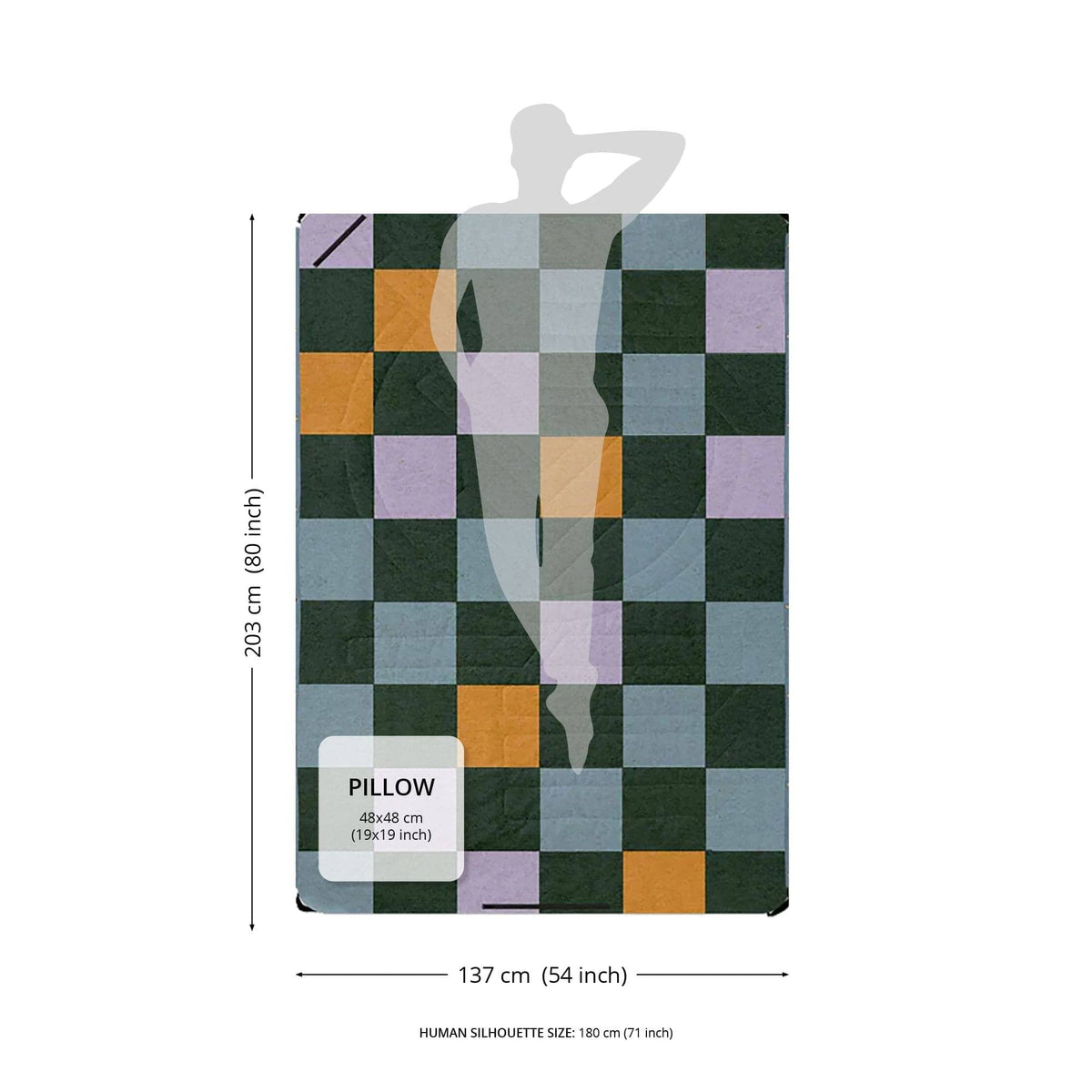 VOITED Compact Picnic & Beach Blanket - Dawntrail Blankets VOITED 