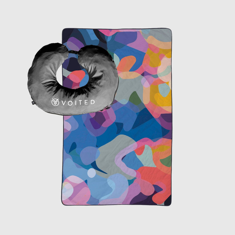 VOITED NeckPack™ Travel PillowBlanket™ - Beyond Real Blankets VOITED 
