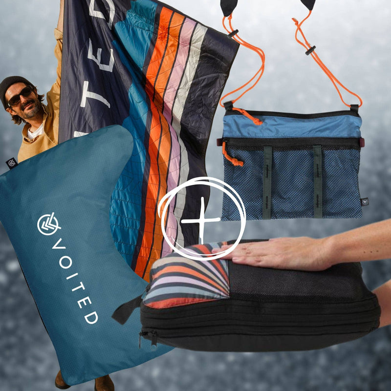 Travel Essential Value Set - Free Essentials Shoulder Bag bundle VOITED EU 