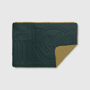 VOITED Recycled Ripstop Outdoor Camping Blanket - Green Gabels / Dusty Sand Blankets VOITED 