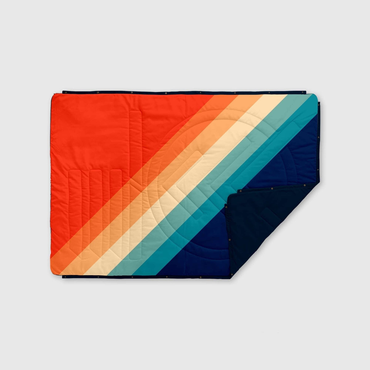 VOITED Recycled Ripstop Outdoor Camping Blanket - Rainbow